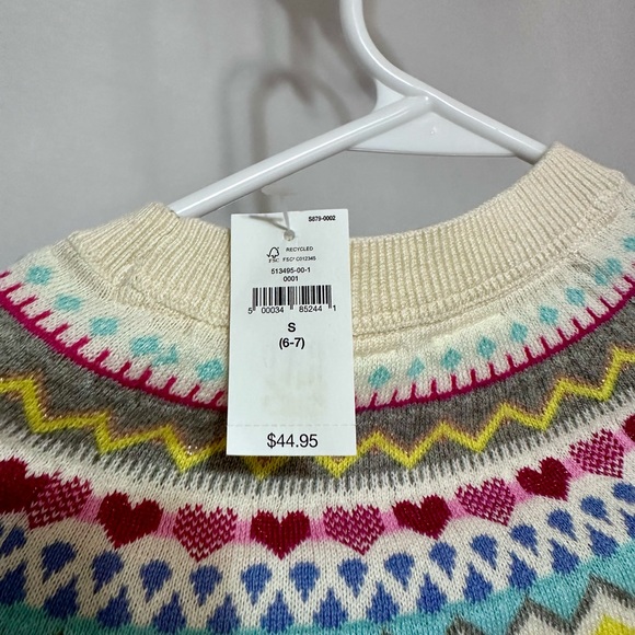 NWT GAP Kids Fair Isle Sweater - Picture 3 of 7